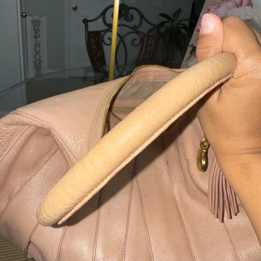 Brahmin Tan Hobo Bag